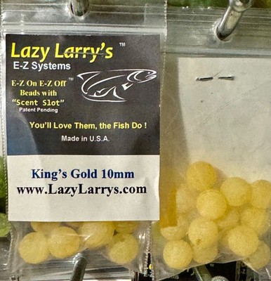 Lazy Larry's E-Z Systems 10 mm Kings Gold , Easy change Beads