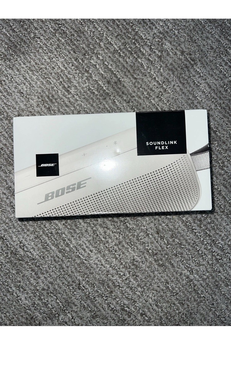 Bose SoundLink Flex Bluetooth Speaker White Smoke Waterproof Brand