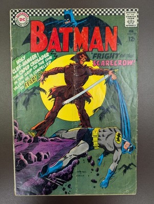 RARE 1967 Batman #189 Feb. VG Very Good 3.5 Original & Complete Scarecrow