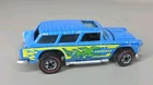 Hot Wheels Redline Alive 55 Chevrolet Nomad Blue Hong Kong 1969 Original