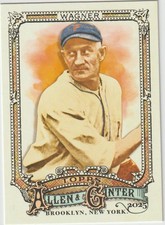 2025 TOPPS ALLEN & GINTER HONUS WAGNER SS PIRATES HOF #319 HIGH NUMBER SP