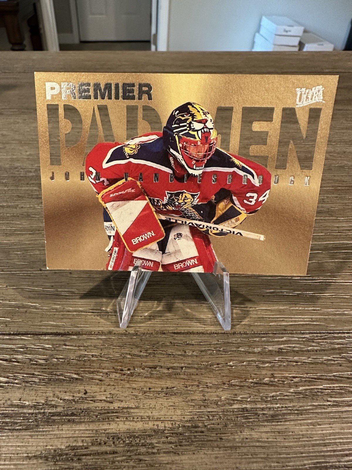 1995-96 Fleer Ultra Pad Men John Vanbiesbrouck #11