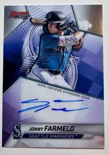 Jonny Farmelo Best of 2025 Auto 2025 Bowman's Best Seattle Mariners #B25-JF