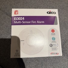 Aico EI3024 Multi-Sensor Fire Alarm Detector Expiration Dates (Aug-2036)