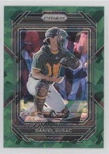 2023 Panini Prizm Green Ice Prizm Daniel Susac #37 0w8f
