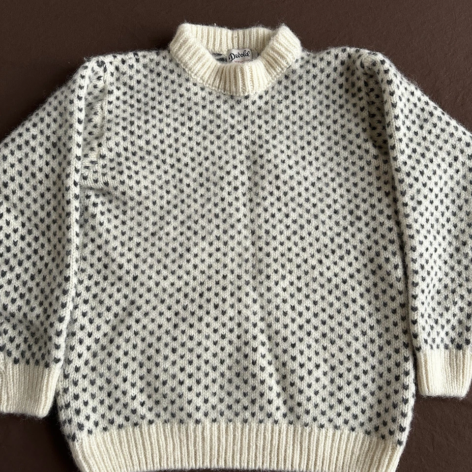 Devold Nordsjo Sweater Mens Large Wool Norway Pullover Scandinavian Fair lsle - Image 2 of 4