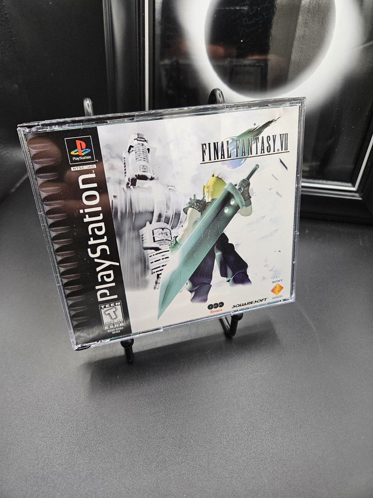Final Fantasy VII 7 Rare Misprint / PlayStation 1 PS1 / CIB / Clean / Read 
