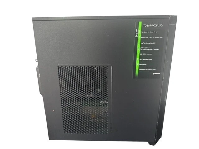 Acer Aspire TC-885-ACCFLi5O Desktop, 8th Gen Intel Core i5-8400, 8GB DDR4 + 16GB - Image 2 of 4