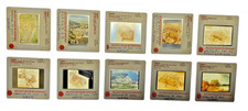 10 Vintage 35mm Art Slides – Conwy Castle & Town Walls, Medieval Wales, Medieval