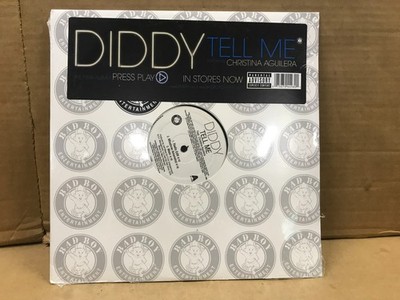 Sealed 2006 - Tell Me - Diddy Ft. Christina Aguilera - Vinyl Single