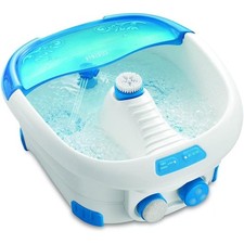 Heated Foot Spa Bubble Massager Bath Basin with Pedicure