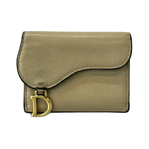 Portefeuille femme Dior Christian triple pli b867c763de696b1b3e5c85a822b9a805