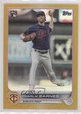 2022 Topps Series 2 Gold Foil Charlie Barnes #641 g1z