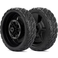 GIGOOL 42710-VR8-N00ZA Lawn Mower Rear Wheels, 8 Inch Wheels Kit for Honda HR...