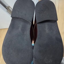 Brown Volume Derby Shoes - Size 260