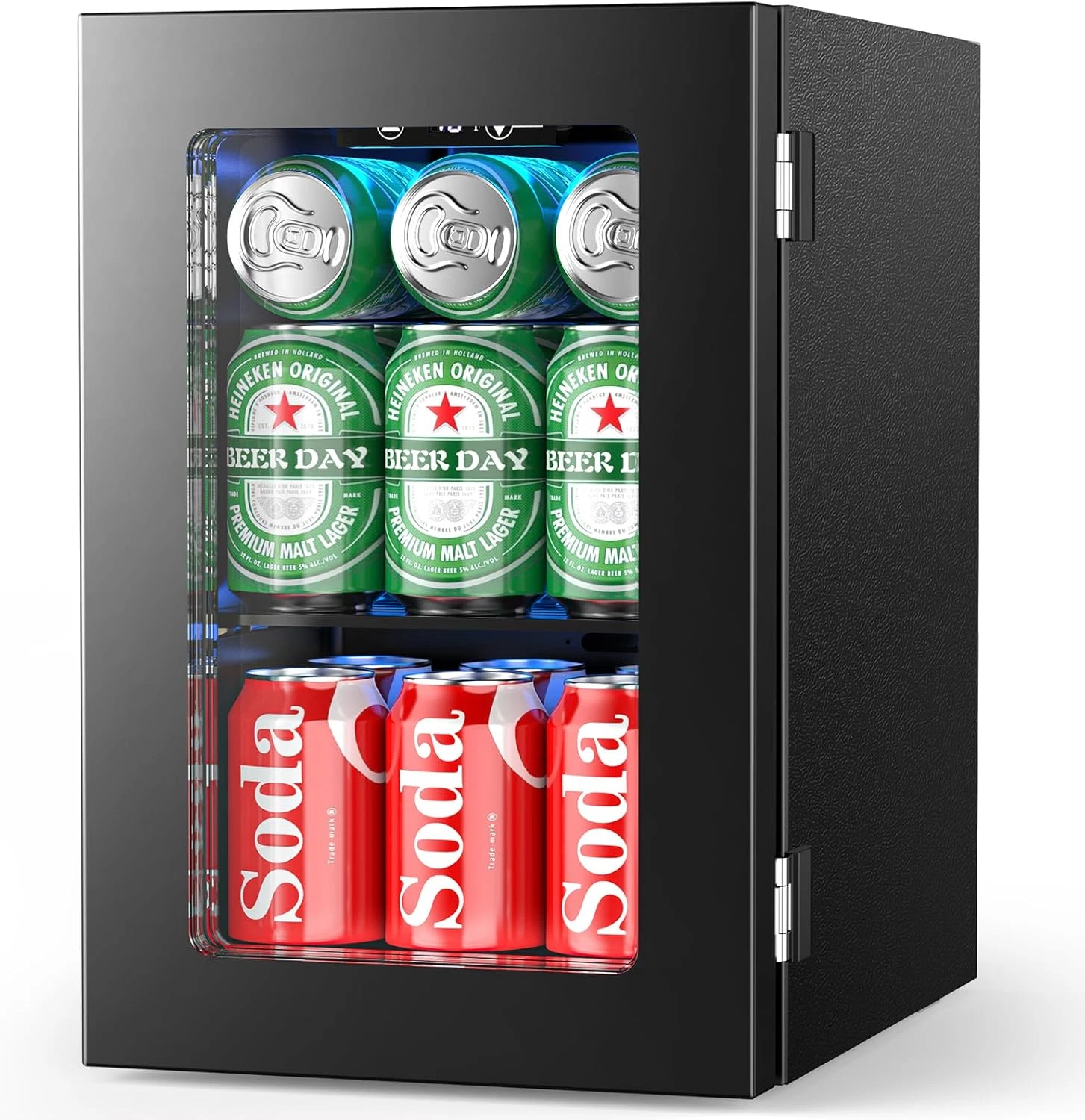 24 Can Mini Beverage Cooler with Adjustable Temp for Home, Office, Dorm - Black
Opens in a new windo