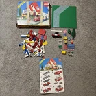 Vintage Lego 6374 Holiday Home Legoland Town Box Manual Baseplate Incomplete