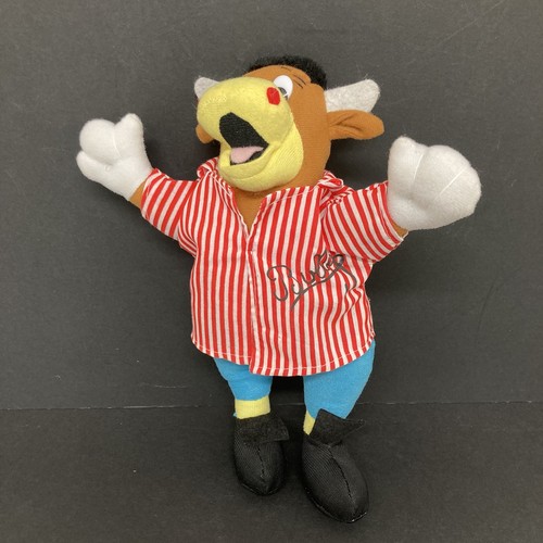 Bully Bullseye Plush Soft Toy 10” Darts TV Series Mascot Retro *READ