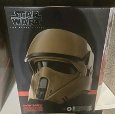 Star Wars The Black Series Shoretrooper Premium Electronic Roleplay Helmet New