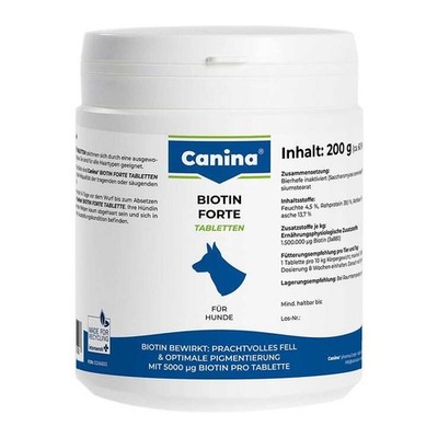 Biotin Forte für Hunde Tabletten · 200 g · PZN 03266833
