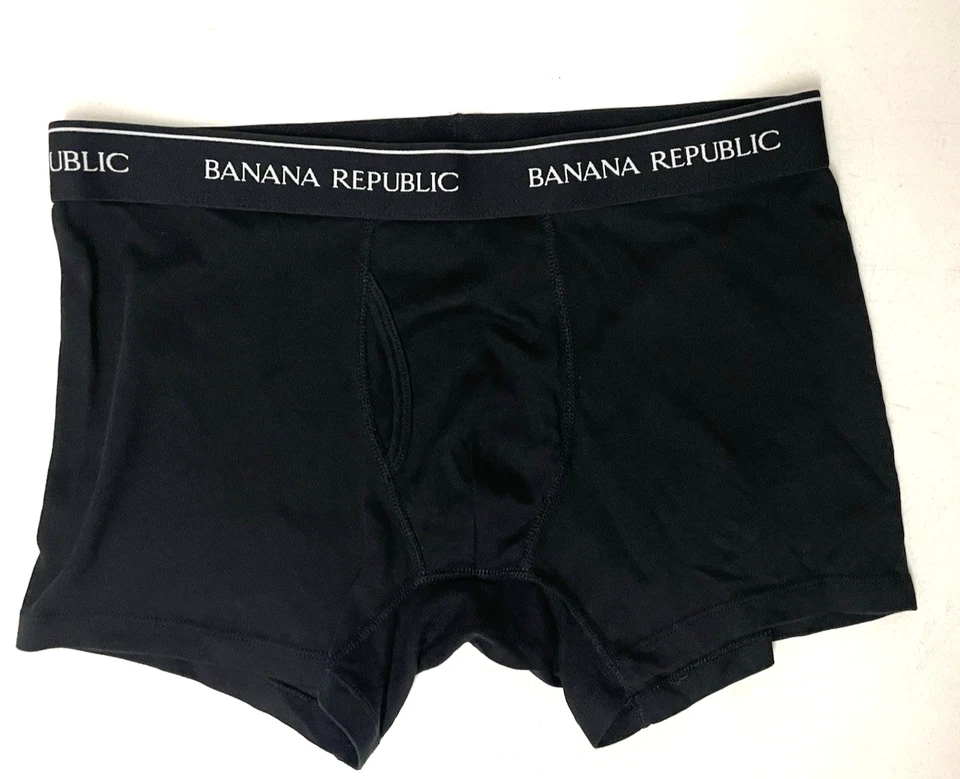 2 PK - Calzoncillos boxer Banana Republic para hombre L 4" Ins elásticos ligeros NUEVO Foto 2 de 4