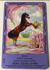 Bella Sara Jewel 56/86  Card- RARE - Magical Friends- MINT CONDITION