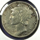 1944 10C Mercury Dime (89474)