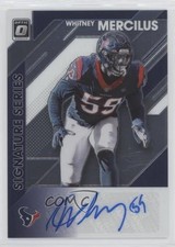 2020 Panini Donruss Optic Signature Series Whitney Mercilus #SS-WM Auto fm0