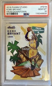 Kobe Bryant 2016 Studio #FD18 From Downtown /(SSP) Price
