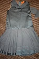 Flapper Cabaret 1920s-style Misses Dress Costume - Blue XS