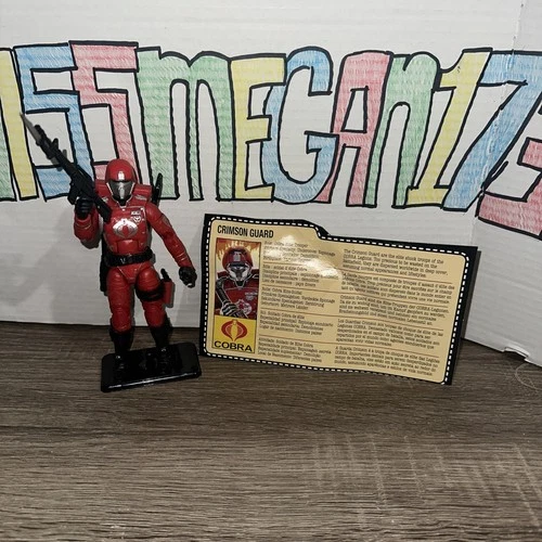 G.I. Joe Classified Retro Card Crimson Guard  Walmart Exclusive 2022 Complete