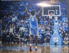 Caleb Wilson Signed Autographed 11x14 Photo UNC TAR HEELS Basketball NBA PROOF