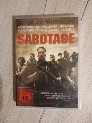 Sabotage - Arnold Schwarzenegger DVD OVP