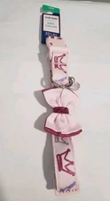 NEW Top Paw Pretty N Pink Crown Queen W/ Charm Dog Collar Size Large 16.75"-26"