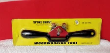 Spoke Shave Adjustable Cutter 58-60 HRC Manual Woodworking Tool 9"x1-3/4"