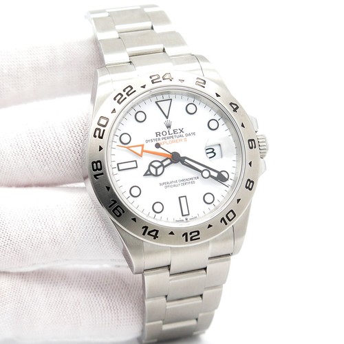 Rolex 226570 Explorer II with White Dial