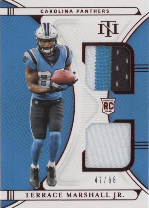 2021 Panini National Treasures Terrace Marshall Jr. #RDM-18 - 1 of 2