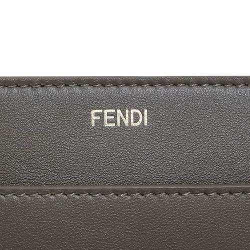 FENDI Peekaboo ISeeU Medium Antonio Lopez Handbag Leather, Multicolor 8BN321 - Picture 9 of 10