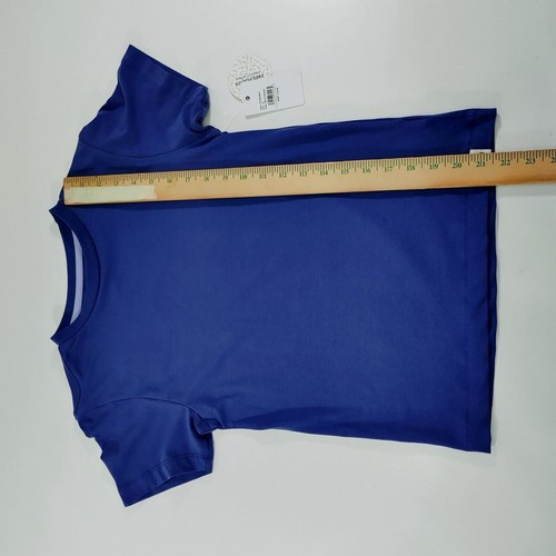 Free Planet Boys Navy Blue Short Sleeve T-Shirt Cotton Crew Neck Size 10 - Picture 4 of 9