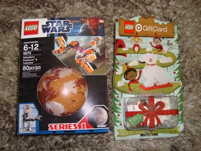 Lego Star Wars Sebulba's Podracer & Tatooine (9675) & Lego Target Bullseye Dog | eBay