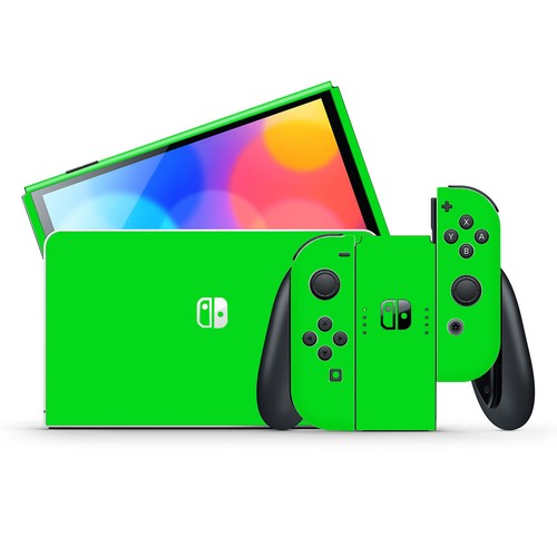 SopiGuard Sticker Skin Carbon Brushed Full Body Wrap for Nintendo Switch OLED - Picture 32 of 114