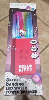 Sanrio Hello Kitty Bluetooth Dancing LED Water Tower Speaker