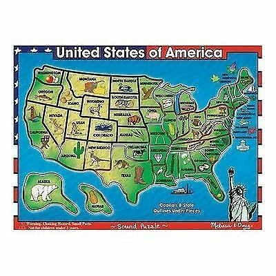 Wooden Kids Maps Puzzles