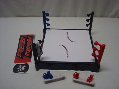 WWE Monday Night Raw Double Attack Total Control Takedown Playset