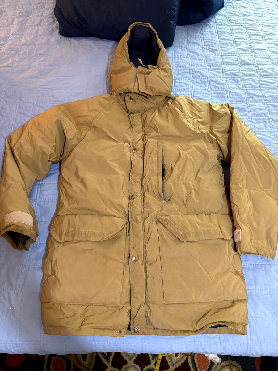 USA MADE The North Face Lrg XL Serow Goose Down Parka Hood USA MADE The North Face Lrg XL Serow Goose Down Parka Hood