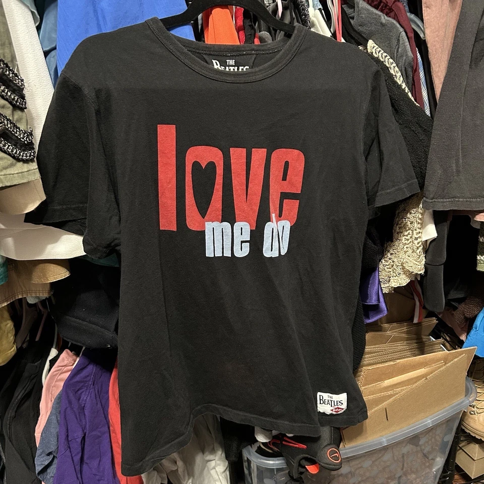 Camiseta The Beatles por Lee Cooper 2006 Banda Gráfica Negra Talla XL - Liliana" Foto 4 de 4