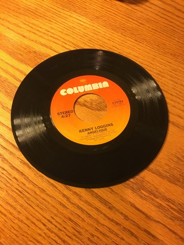 KENNY LOGGINS WHENVER I CALL YOU FRIEND / ANGELIQUE 45 RPM RECORD - Imagen 2 de 2