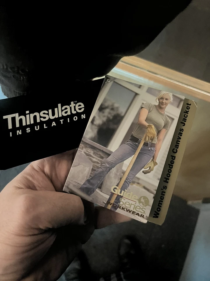 NEW-WITH-TAGS GANDER MOUNTAIN GUIDE SERIES WOMEN’S HOODED CANVAS JACKET BROWN XL - Image 3 of 3