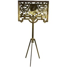 Early 20th c Neoclassical Italian Brass Adjustable Music Stand