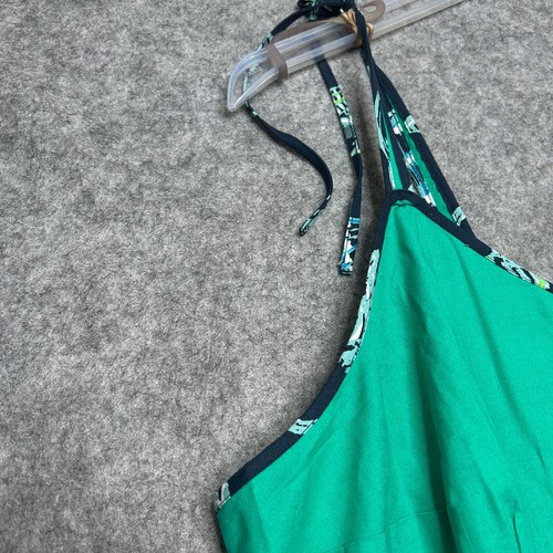 ModCloth Sun Dress Womens 2X Blue Sea Shells Beachy Fun Waving At The Waterfront - Picture 6 of 19